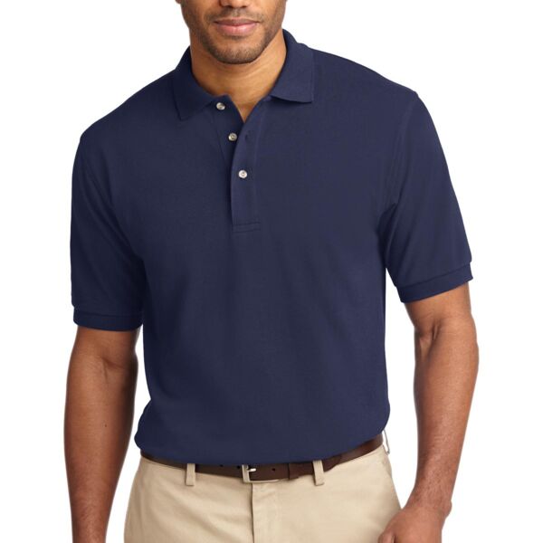 Port Authority Tall Heavyweight Cotton Pique Polo Thumbnail