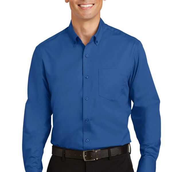 Port Authority Tall SuperPro  Twill Shirt Thumbnail