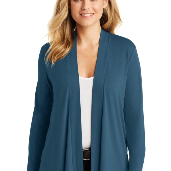 Port Authority Ladies Concept Open Cardigan Thumbnail