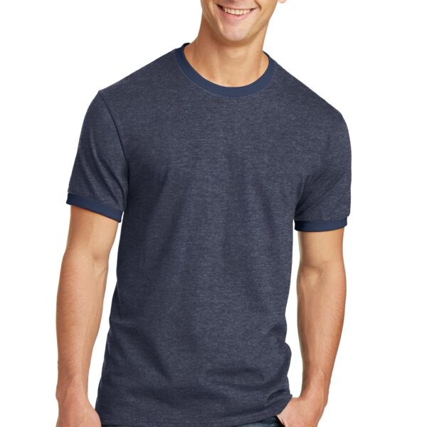 Port & Company Core Cotton Ringer Tee Thumbnail