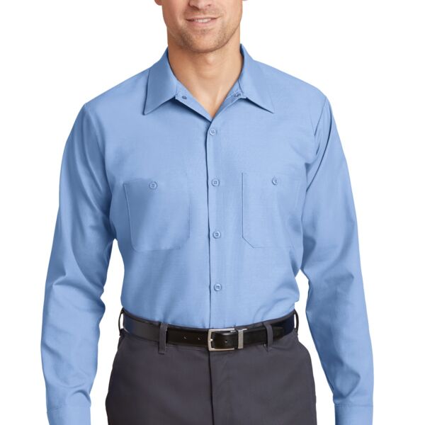 Red Kap Long Sleeve Industrial Work Shirt Thumbnail
