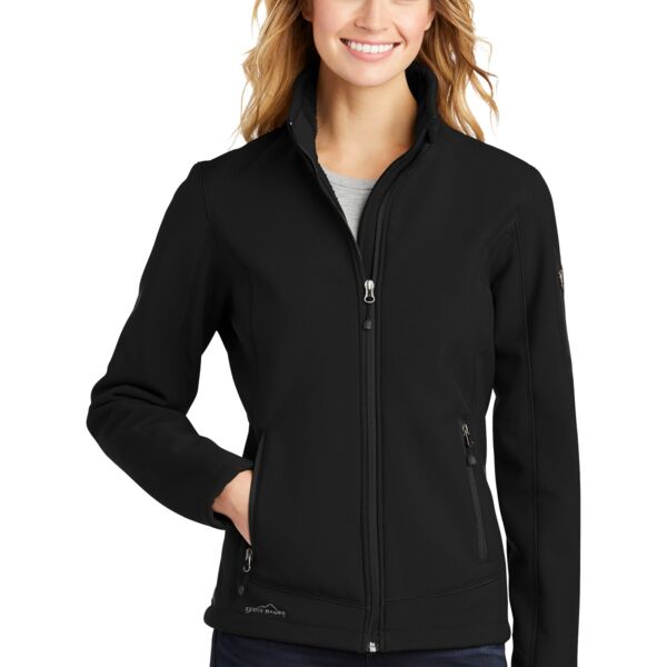 Eddie Bauer Ladies Rugged Ripstop Soft Shell Jacket Thumbnail