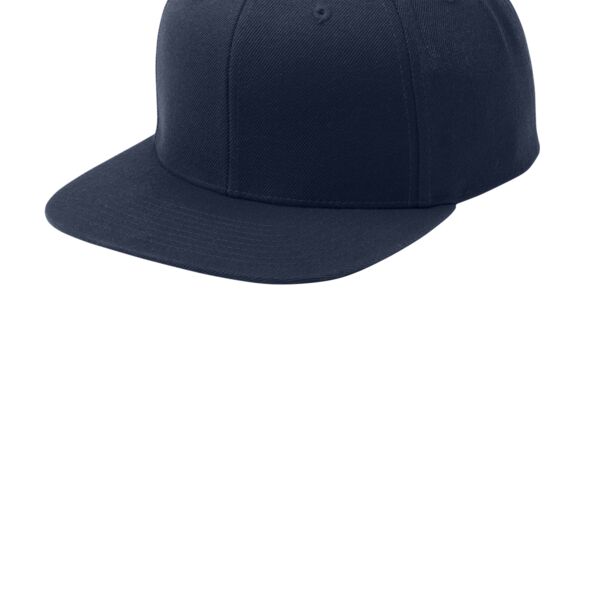 Sport-Tek Yupoong ® Flat Bill Snapback Cap Thumbnail