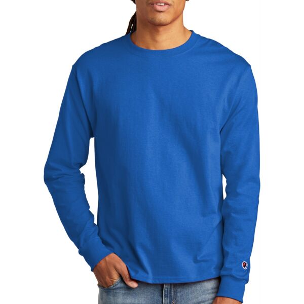 Champion Heritage 5.2 Oz. Jersey Long Sleeve Tee Thumbnail