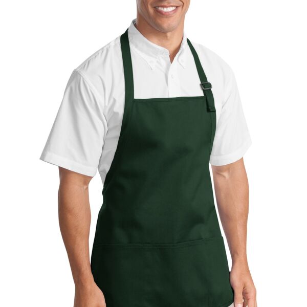 Port Authority Medium Length Apron with Pouch Pockets Thumbnail