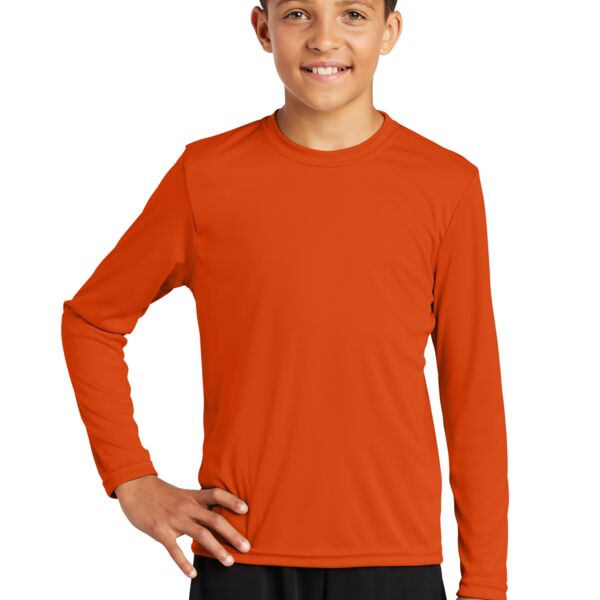 Sport Tek Youth Long Sleeve PosiCharge ® Competitor Tee Thumbnail