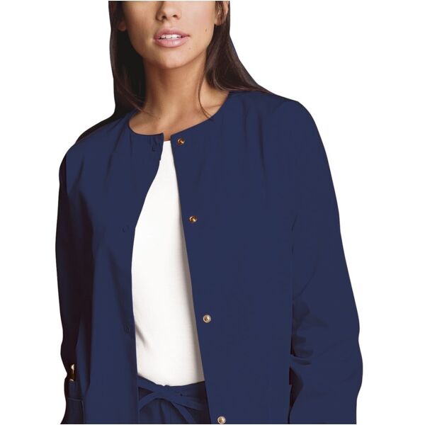 Women's Snap Front Scrub Jacket Thumbnail