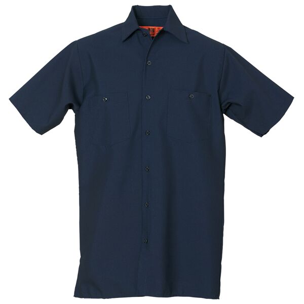Copy of SoftTouch Poplin  Short Sleeve Industrial Solid Work Shirts Thumbnail