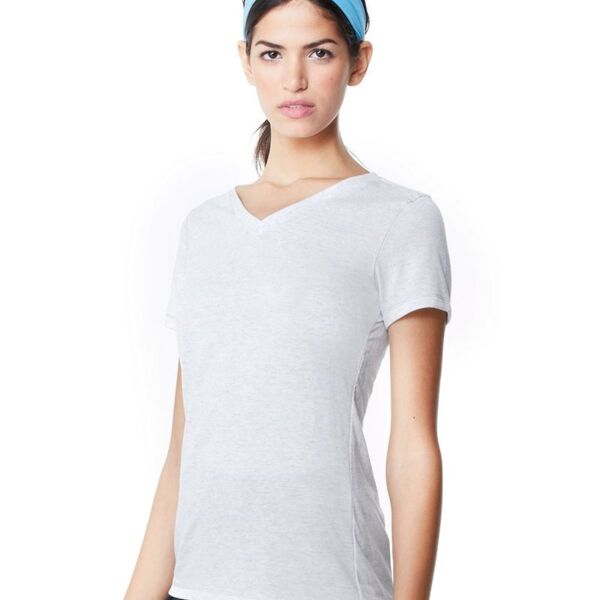 Women's Triblend Short Sleeve V-Neck T-Shirt Thumbnail