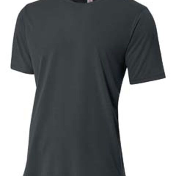 Men's Shorts Sleeve Spun Poly T-Shirt Thumbnail