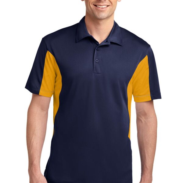 SS-Side Blocked Micropique Sport Wick® Polo Thumbnail