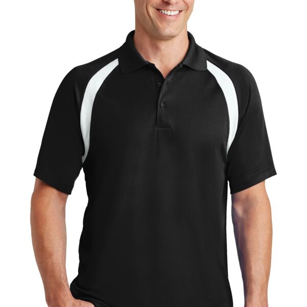 Dry Zone™ Colorblock Raglan Polo Thumbnail