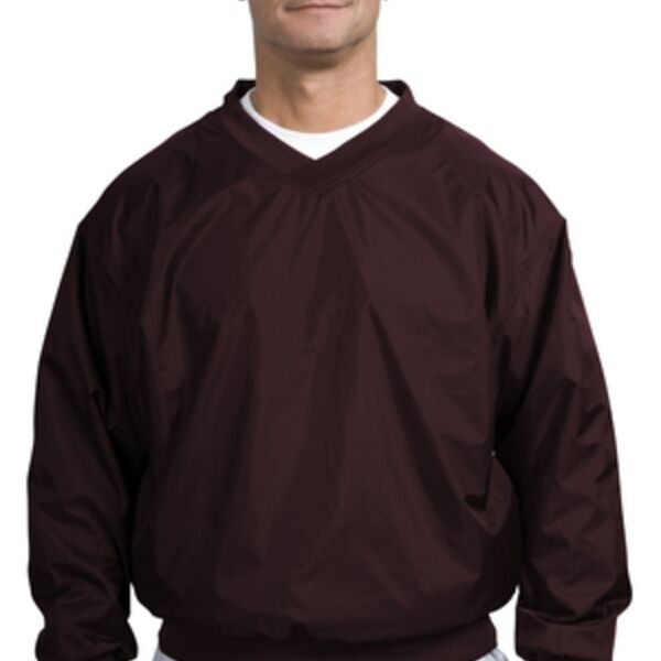 Nylon V Neck Wind Shirt Thumbnail