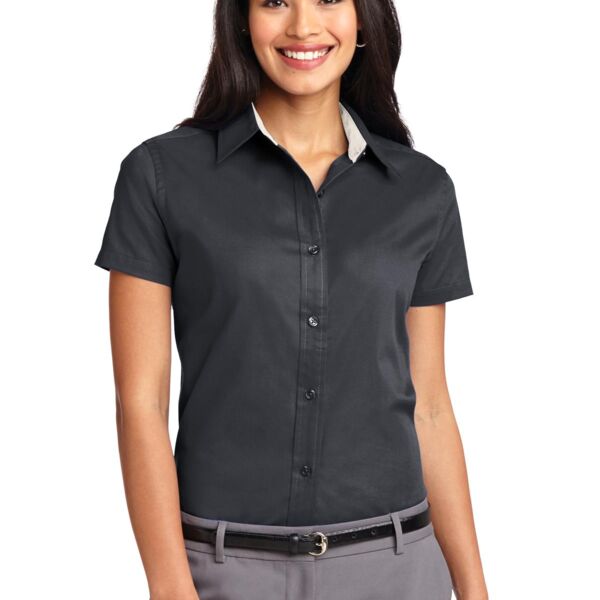 L508 - Ladies Short Sleeve Easy Care Shirt Thumbnail