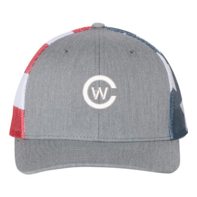 Richardson Printed Mesh Trucker Thumbnail