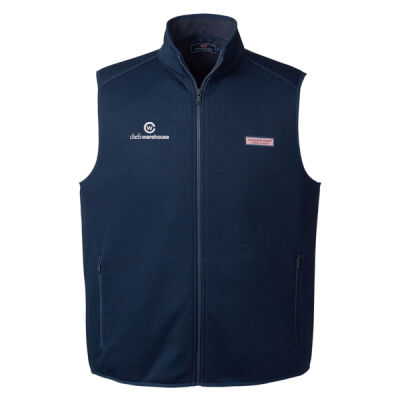 VV - Men's Mountain Sweater Fleece Vest Thumbnail